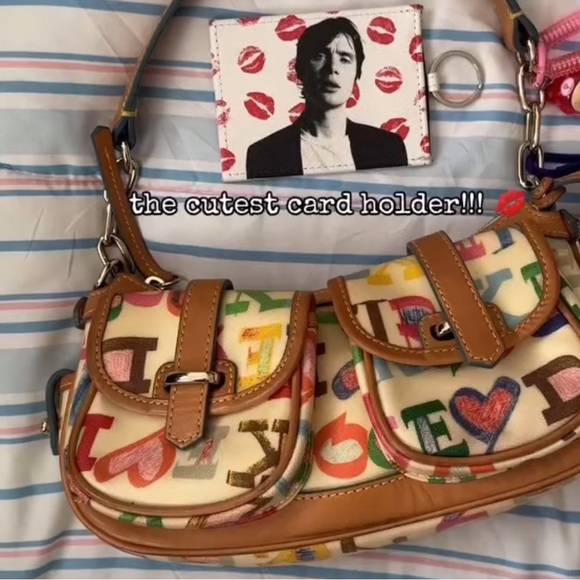 Dooney & Bourke Colorful Graffiti Mini Bag🎨 - Picture 16 of 16